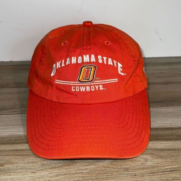 Oklahoma State baseball cap hat lid strap back orange - Picture 1 of 10